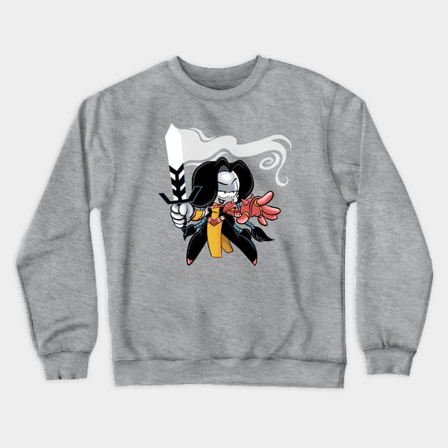 Metal warrior princess Crewneck Sweatshirt by BeefcakeBoss